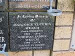 WELCH Gordon James 1898-1978 & Marjorie Eucebia COLLINS 1910-1976