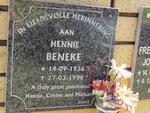 BENEKE Hennie 1936-1999