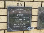 McGREGOR James 1922-1967 & Elizabeth 1922-1998