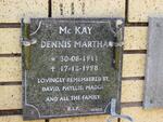 McKAY Dennis Martha 1911-1998