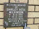 WILKINSON Shirley Rose 1950-1998