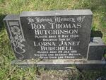 BURCHELL Lorna Janet -1991 :: HUTCHINSON Roy Thomas -1934