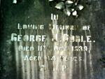 GOBLE George J. -1939
