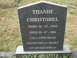 NGCOBO Thandi Christobel 1943-2001