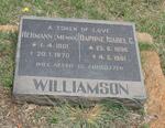 WILLIAMSON Herman 1901-1970 & Daphne Isabel G. 1896-1981