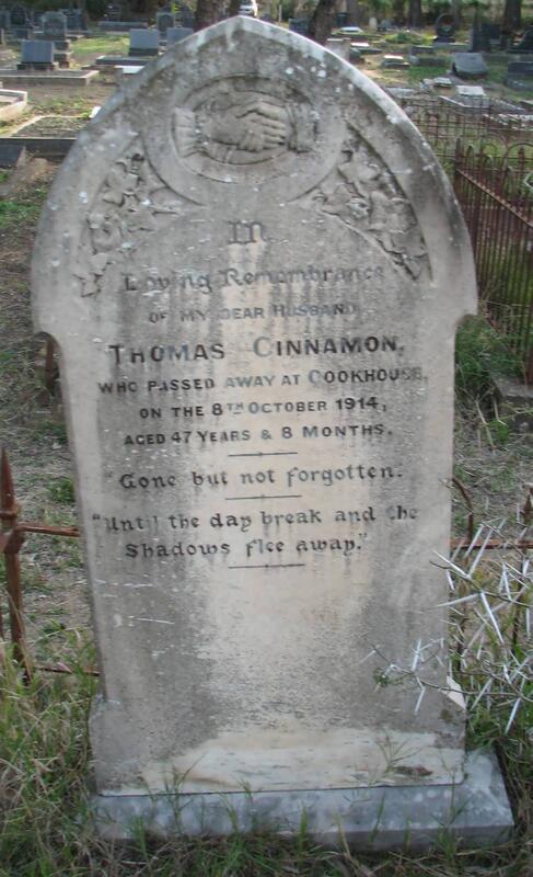 CINNAMON Thomas -1914