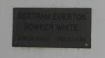 WHITE Bertram Egerton Bowker 1907-1996