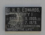 EDWARDS J.H.D 1909-1979