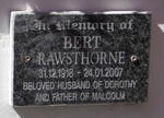 RAWSTHORNE Bert 1918-2007