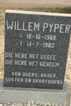 PYPER Willem 1980-1982
