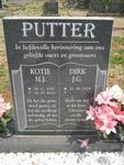 PUTTER J.G. 1928- & H.J. 1930-2010