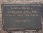 POHL Allan Christopher -1953