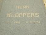 KLOPPERS Henk 1926-1974