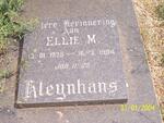 KLEYNHANS Ellie M. 1925-1994