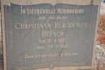 HEENOP Christiaan Herodemus 1892-1933