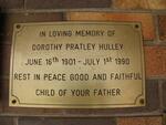 HULLEY Dorothy Pratley 1901-1990
