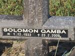 QAMBA Solomon 1933-2009