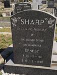 SHARP Ernest 1911-1980