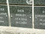 DICK Shirley 1932-2007
