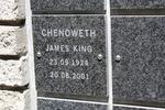 CHENOWETH James King 1924-2001