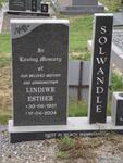 SOLWANDLE Lindiwe Esther 1931-2004