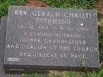 STEPHENS Gerald Christi 1912-1986