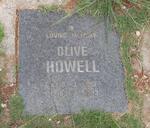 HOWELL Olive 1913-1993