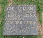 LINDE Christiaan, van der 1941-1990 & Gezina Elina 1948-