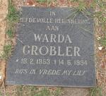 GROBLER Warda 1953-1994