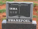 SWANEPOEL Irma 1950-2010