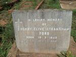 FORD Henry Clive Stransham 1892-1958
