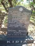 KIDIA Dayal Bhana 1928-2003 & Laxmiben Dayalbhai 1932-2011