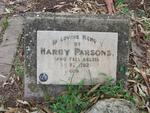PARSONS Harry -1920