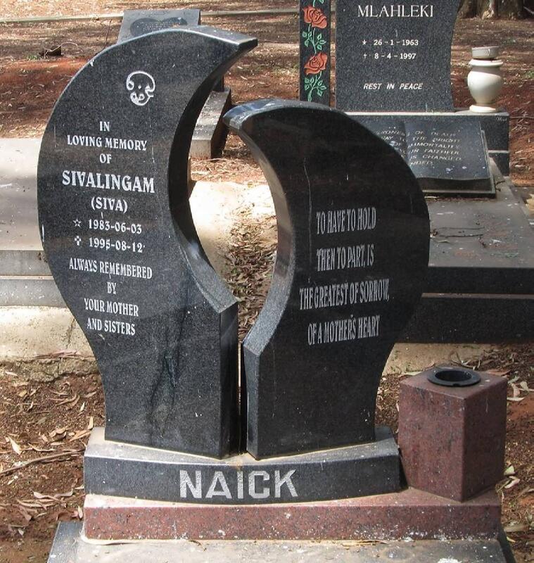 NAICK Sivalingham 1983-1995