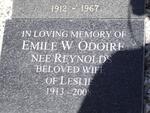 ODOIRE Emile W. nee REYNOLDS 1913-2008