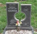 HARRIS Sarah 1919-1979