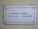 POWELL Murielle 1910-2000