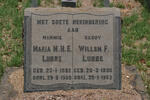 LUBBE Willem F.  1896-1962 & Maria M.H.E. 1892-1960