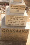 GOUSAARD Pietertjie 1957-1957
