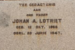 LOTRIET Johan A. 1866-1947