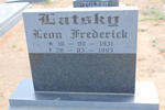 LATSKY Leon Frederick 1931-1995