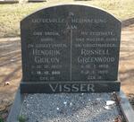 VISSER Hendrik Gideon 1903-2001 & Russel Greenwood 1908-1980