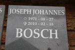 BOSCH Joseph Johannes 1971-2010