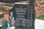 UNDERHAY Susanna Sophia Dorethia 1937-2004