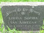 ASWEGAN Louisa Sophia, van 1904-1979