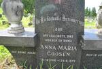 GOOSEN Anna Maria 1916-1973