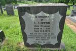 LINTON L. nee DYASON 1892-1973