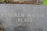 BLACK Andrew Walter -1973