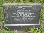 FRASER William Howie -1964 & Frances -1958
