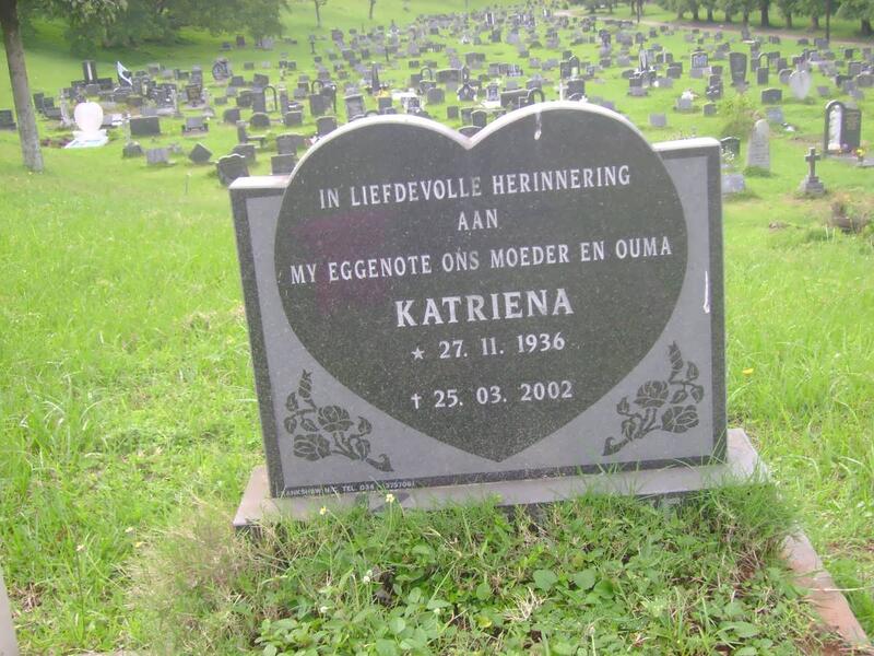 ? Katriena 1936-2002